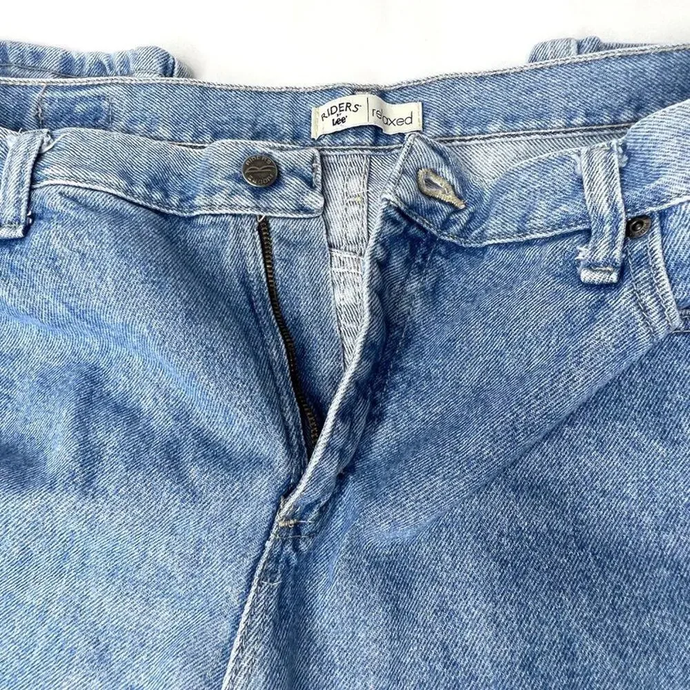 Vintage Riders By Lee Relaxed Fit Jeans Size 16 Petite